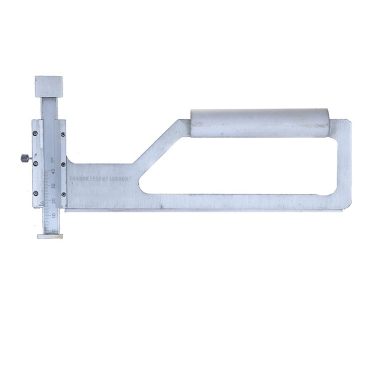 下旁承磨(mo)耗闆上平面(miàn)至滾子上部(bù)距離檢測尺(chǐ)